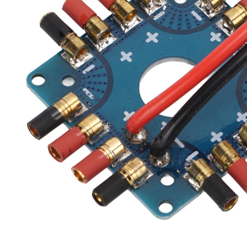 Drone Power Distribution Board - บอร์ดเชื่อมต่อแผงจ่ายไฟ ESC พร้อมปลั๊ก XT60 ขั้วต่อกล้วยขนาด 3.5