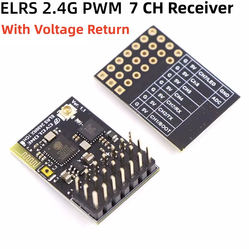 Drone Antenna - Elrs 2.4G PWM ตัวรับสัญญาณ7CH 6CH crsf