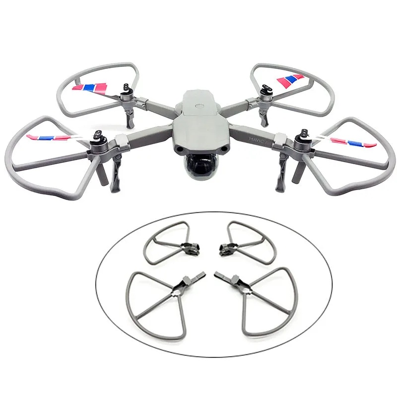 Drone Propeller Guard - อุปกรณ์ป้องกันใบพัดสำหรับ Mavic Air 2 พร้อมขาตั้งยกสูงสำหรับโดรน DJI