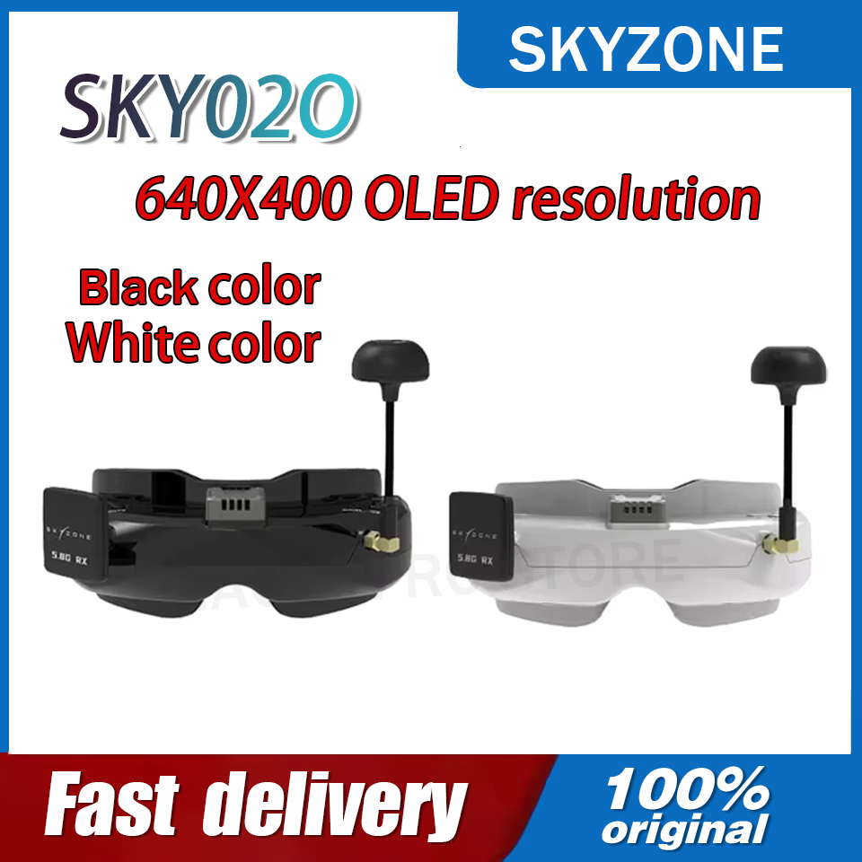 แว่นตา FPV SKYZONE SKY02O OLED - Drone Battery บทวิจารณ์และราคา