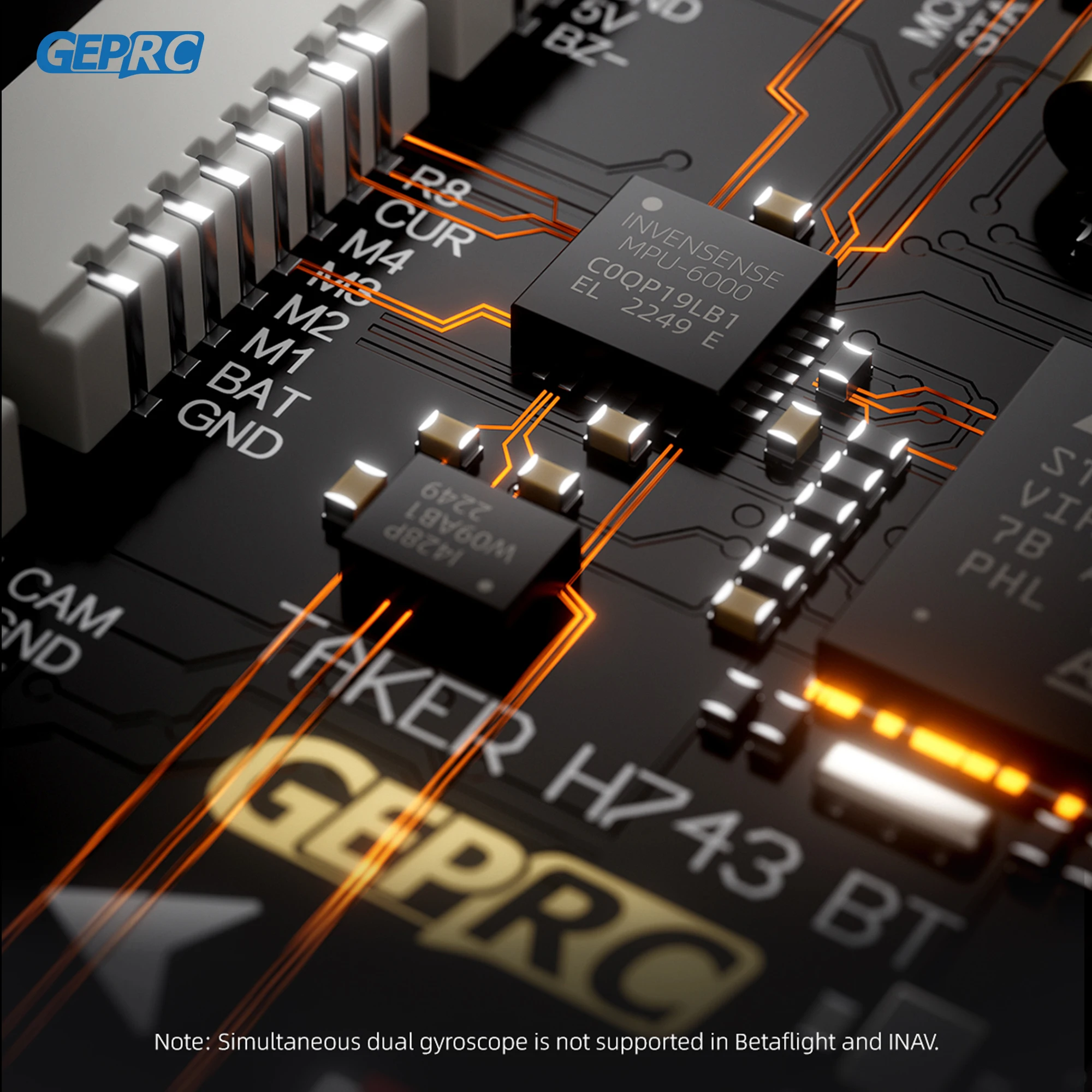 GEPRC TAKER H743 BT 32Bit 65A  - Drone Flight Controller บทวิจารณ์และราคา