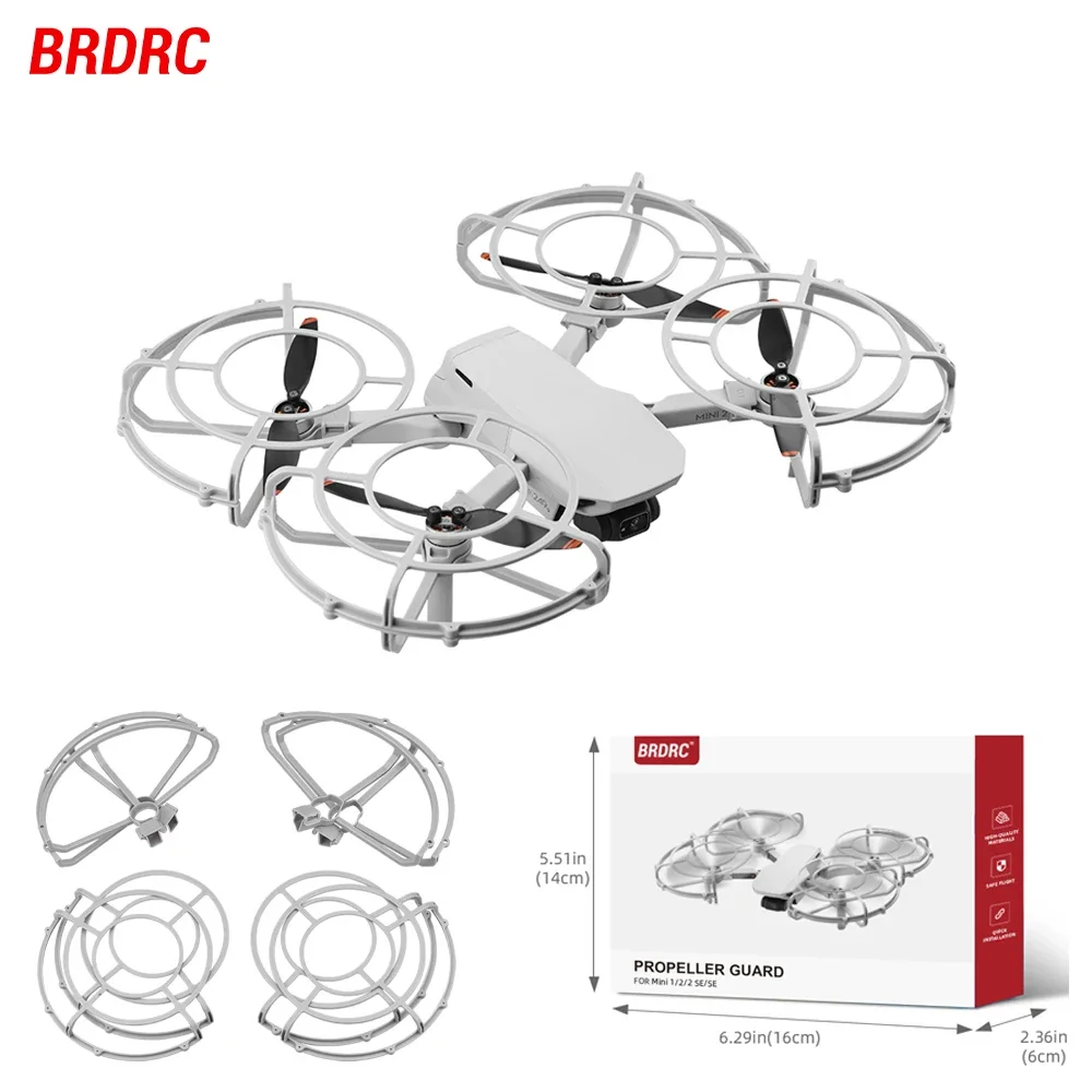 BRDRC ใบพัดสําหรับ DJI Mini 4  - Drone Propeller Guard บทวิจารณ์และราคา