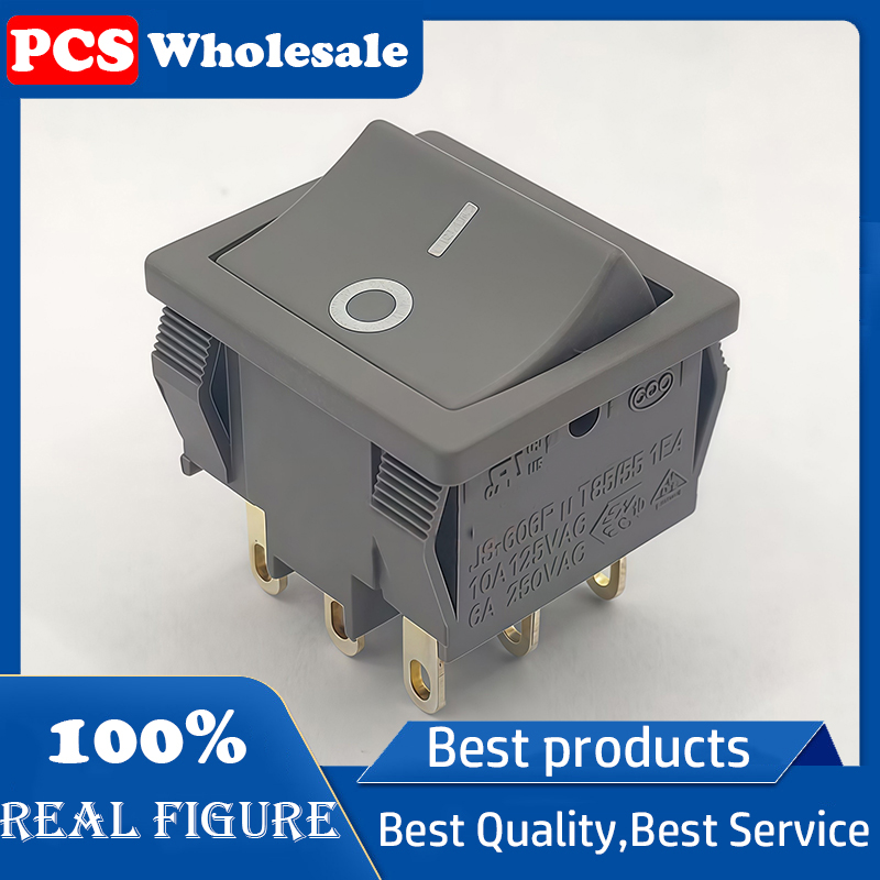 สวิตช์โยกทรงเรือ JS-606P T85/5 - Drone Buzzer บทวิจารณ์และราคา